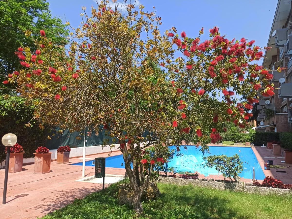 Aurelia Antica Terrace Free Pool And Parking Appartamento